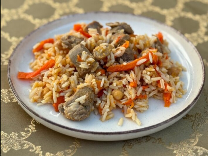 Плов «От чайханы» с  бараниной