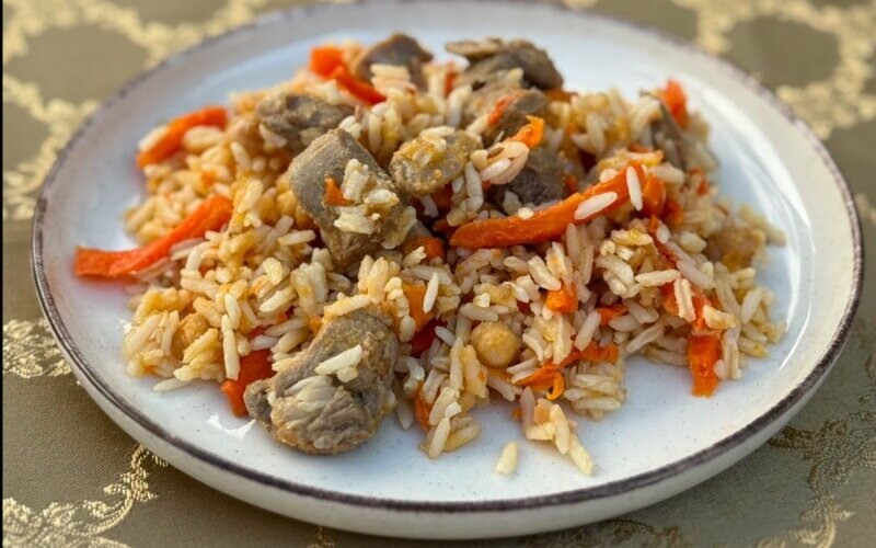 Плов «От чайханы» с  бараниной