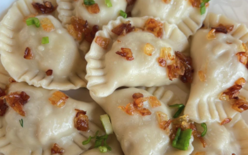 Вареники с капустой