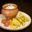 Грузди в сметане с картофельными дольками