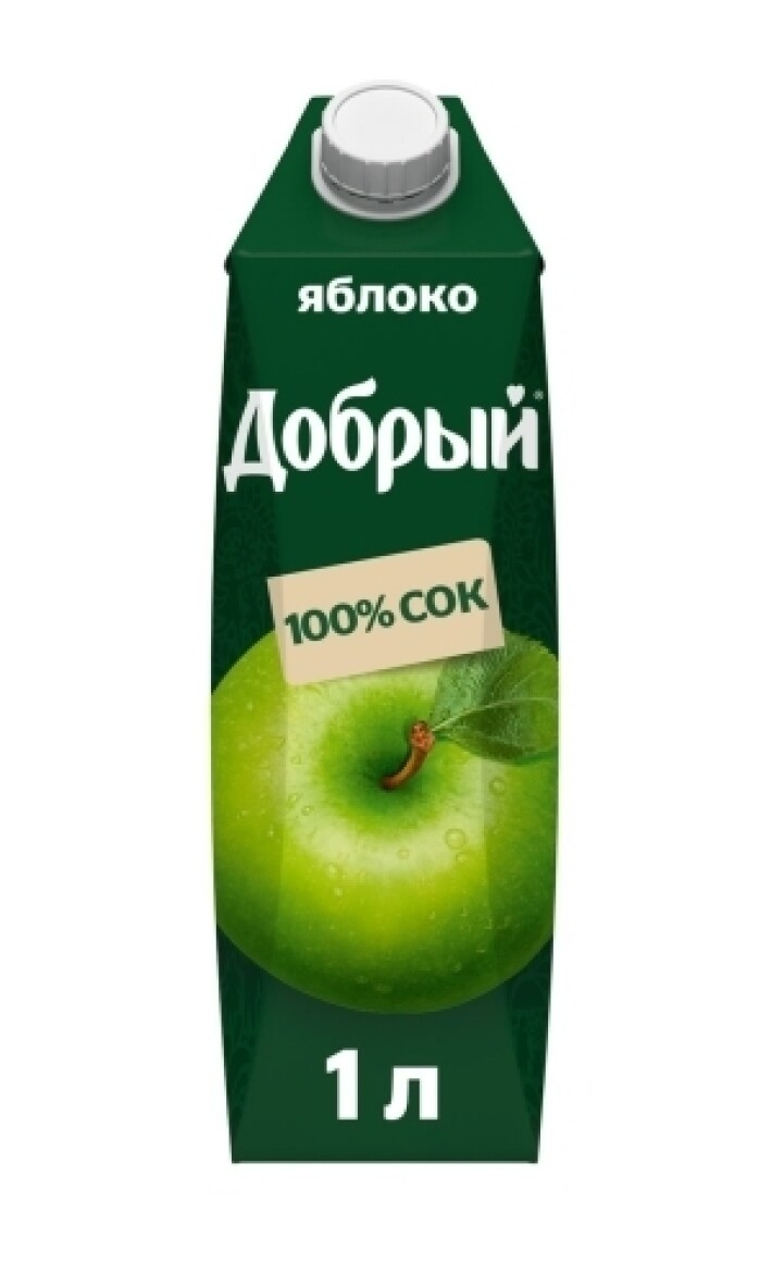 Сок Добрый яблоко 1л