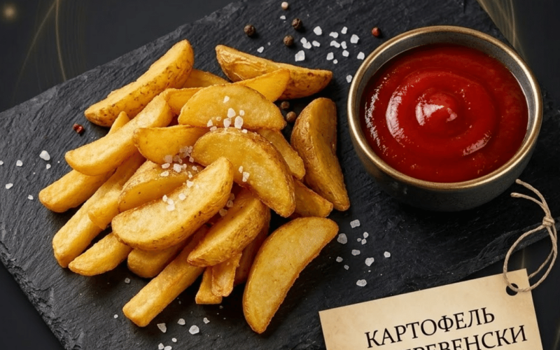 Картофель «По-деревенски»