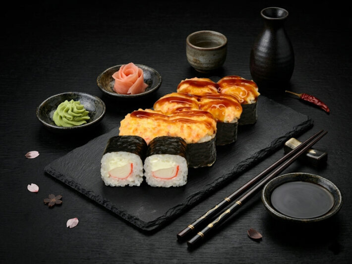 Ролл «Запечённый Крабовый»