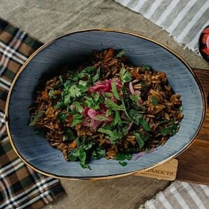 Плов с курицей