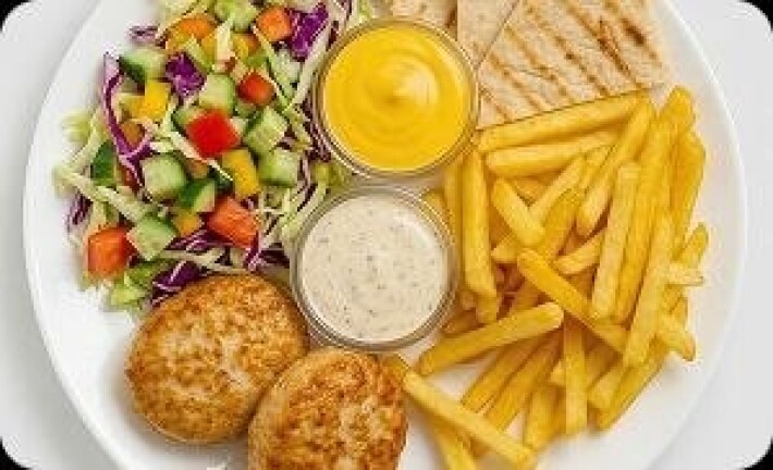 Бокс с куриной котлетой