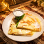 Блинчики со сливочным маслом и сметаной