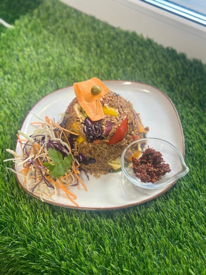Mongolian rice