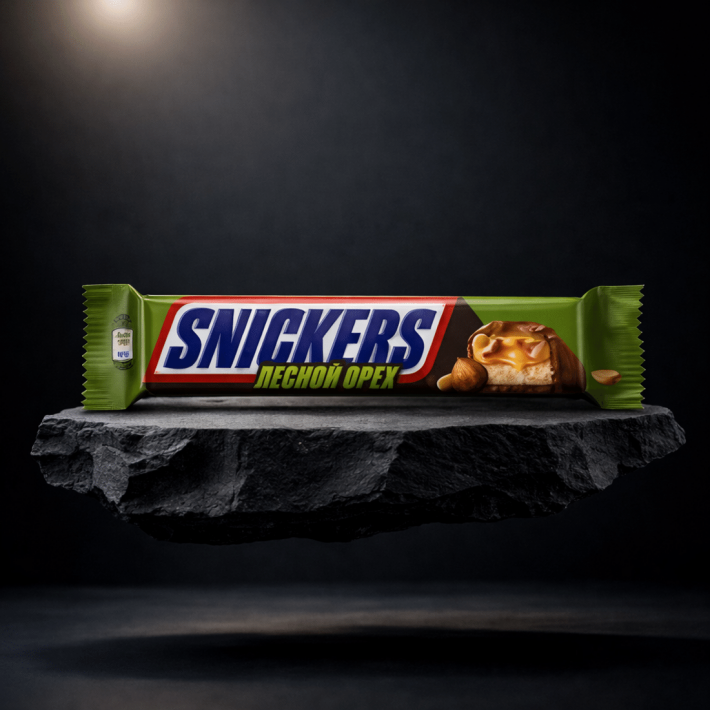 Snickers с лесным орехом