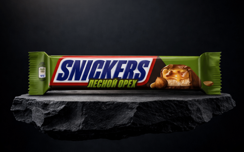 Snickers с лесным орехом