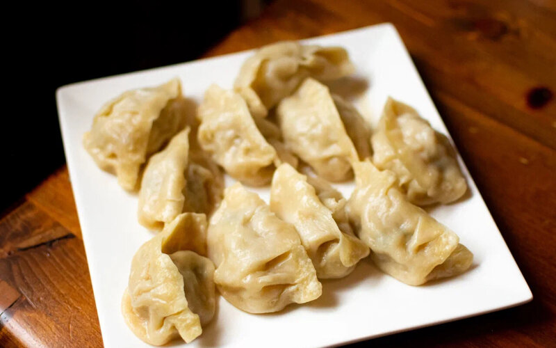 Цзяоцзы (пельмени) со свининой и квашеной капустой