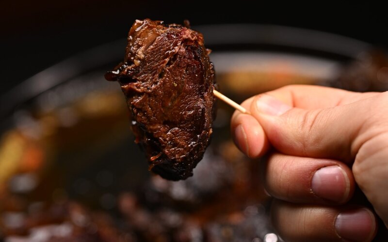 Мясные кубики из говядины