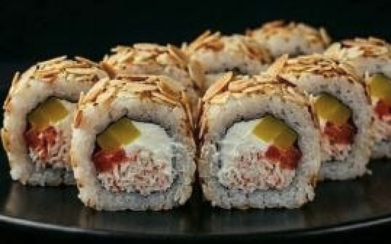 Ролл «Миндальный краб»