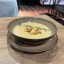 Сырный суп с гренками