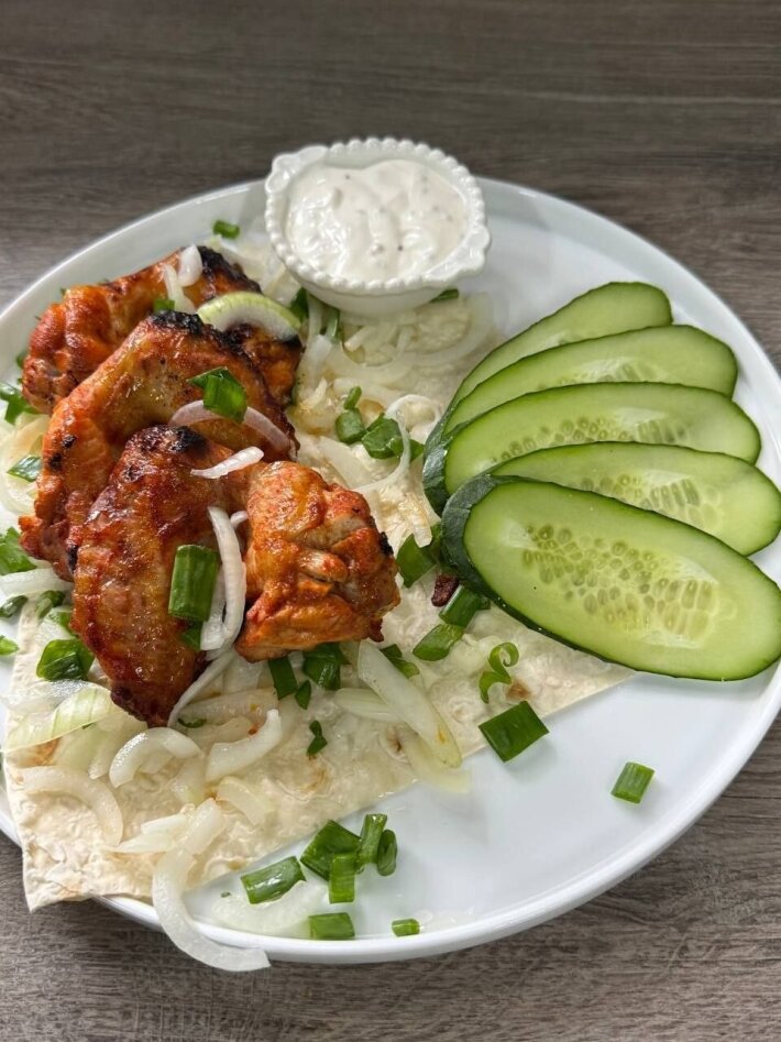 Шашлык куриный (крылья)