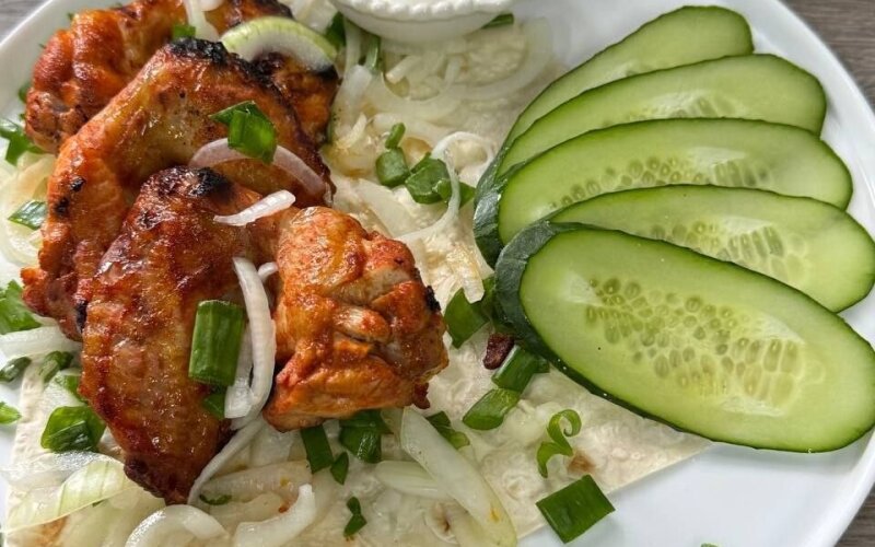 Шашлык куриный (крылья)
