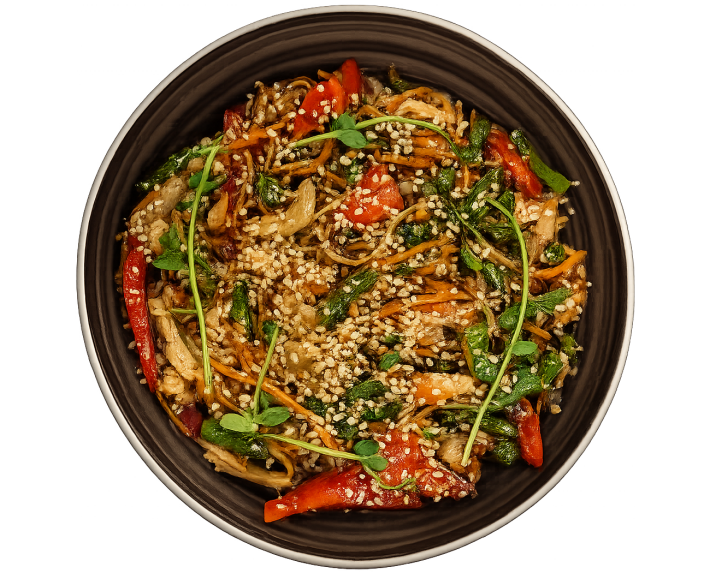 Wok с курицей в соусе «Терияки»