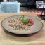 Гречка отварная с маслом слив. с салатом из свеклы морской