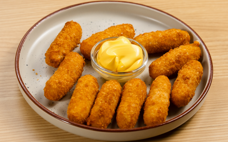 Сырные палочки с соусом