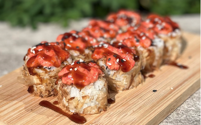 Запеченный ролл «Калифорния»