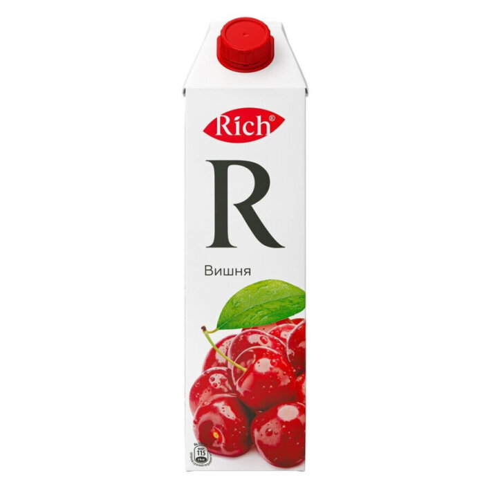 Вишнёвый нектар Rich 1л