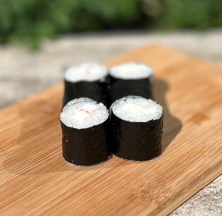 Маки с крабом