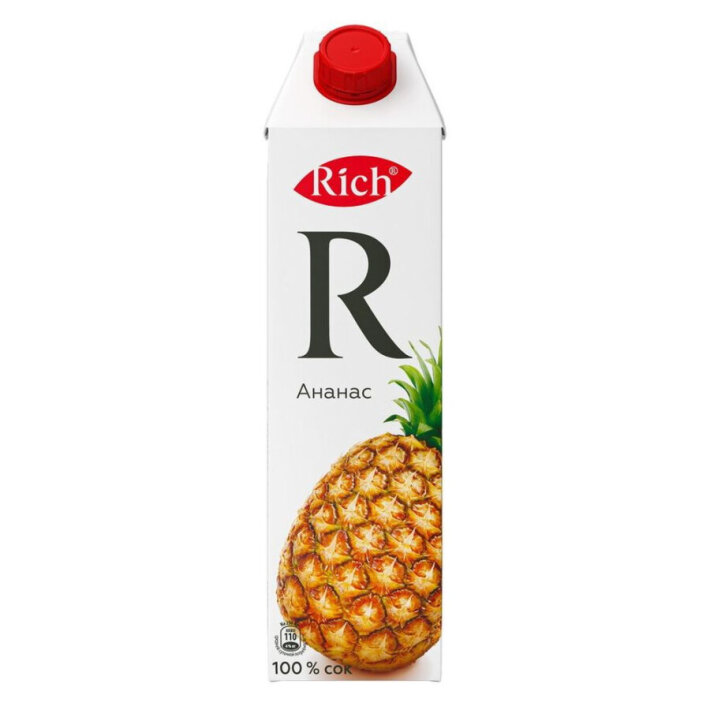 Ананасовый сок Rich 1л