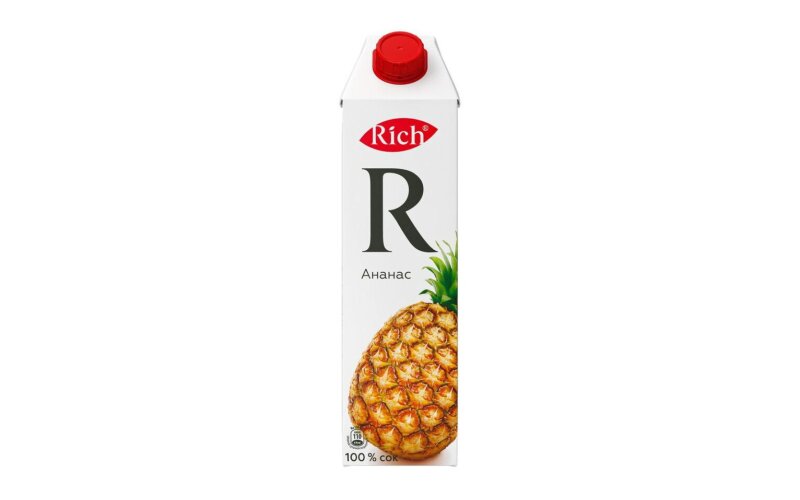 Ананасовый сок Rich 1л