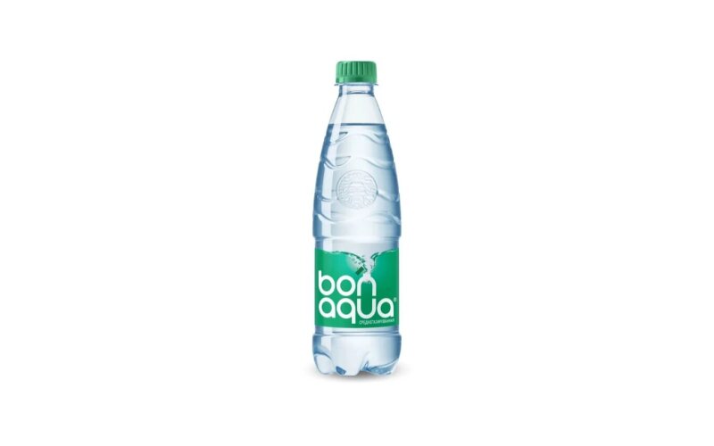 Вода «BonAqua» среднегазированная