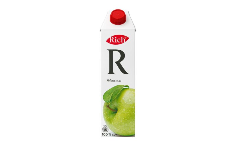 Яблочный сок Rich 1л