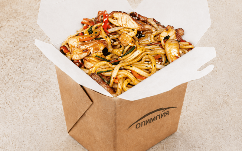 Wok со свининой