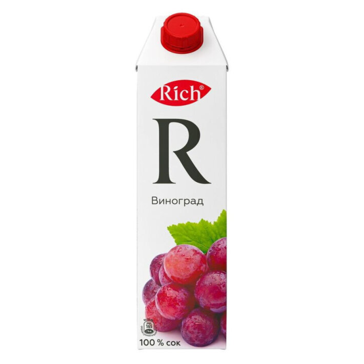 Виноградный сок Rich 1л
