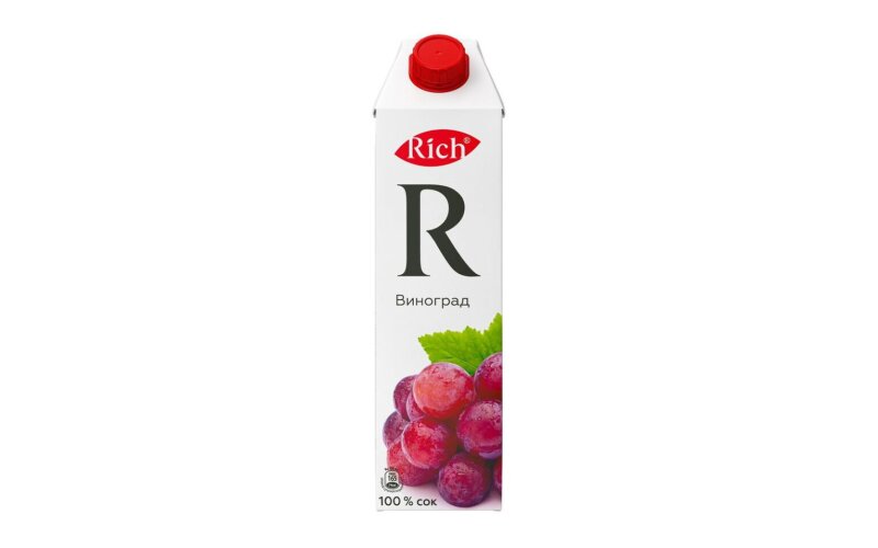 Виноградный сок Rich 1л