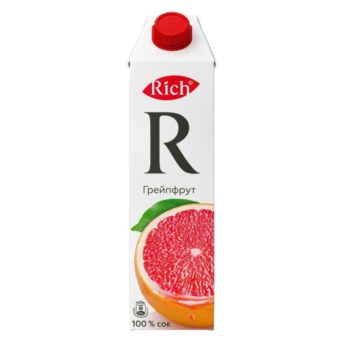 Грейпфрутовый сок Rich 1л