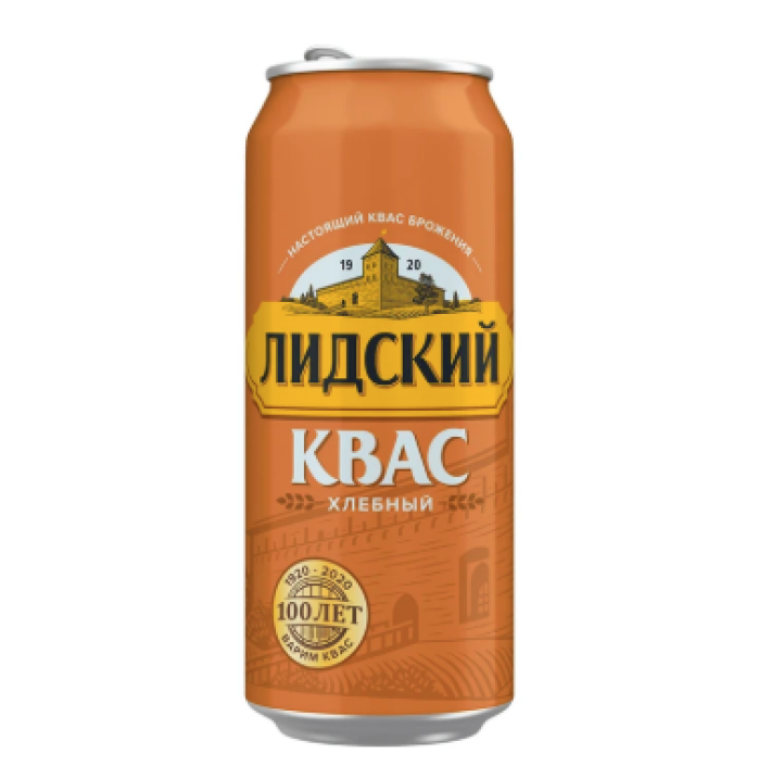 Квас «Хлебный» ж/б