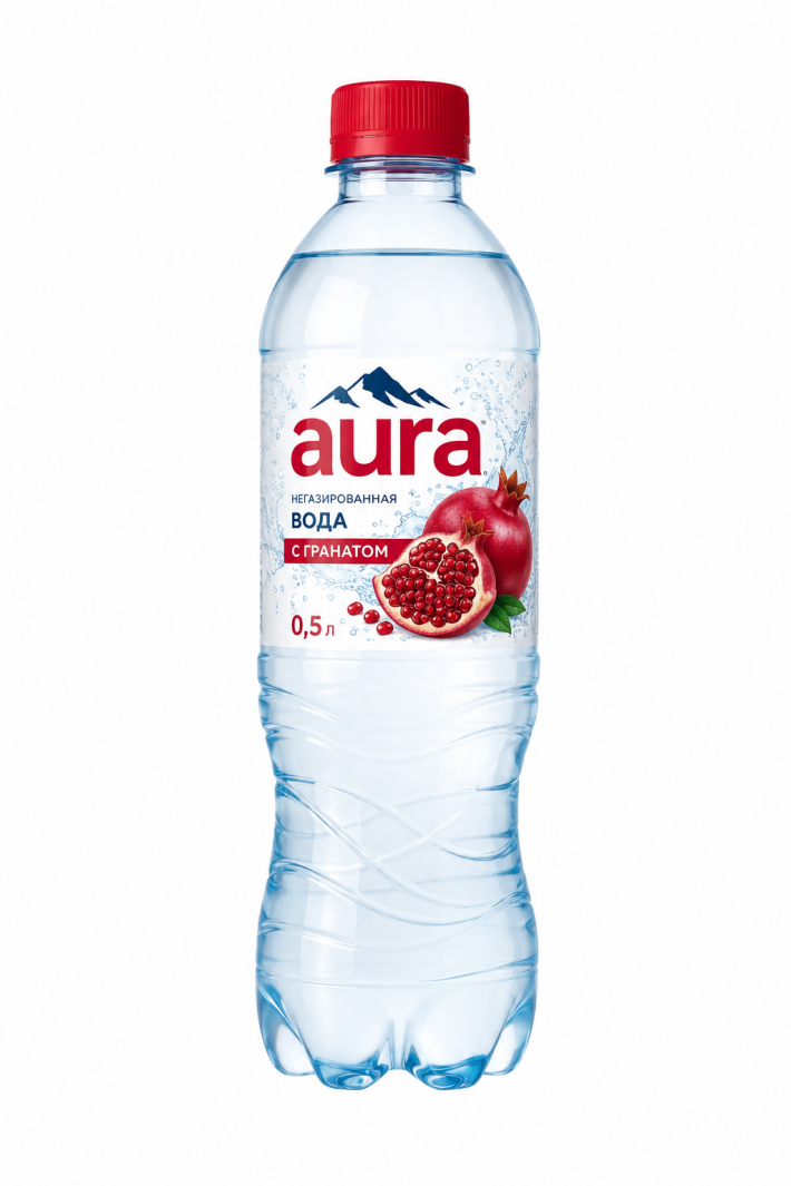 Вода «Aura» гранат