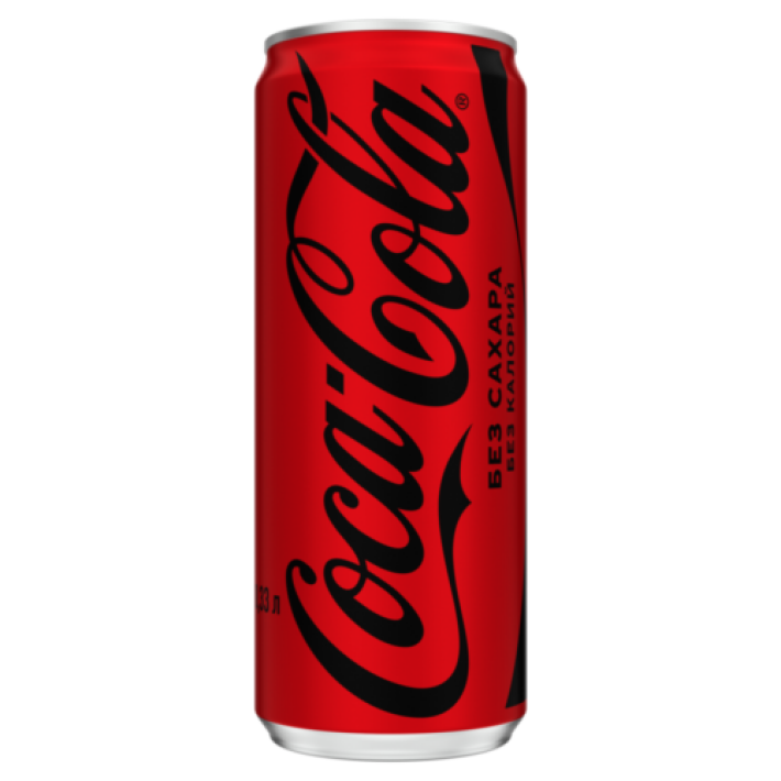 Напиток газированный «Coca--Cola zero»