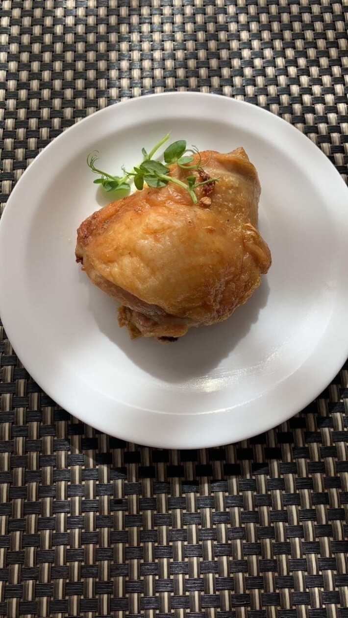 Бедро цыплят, жареное