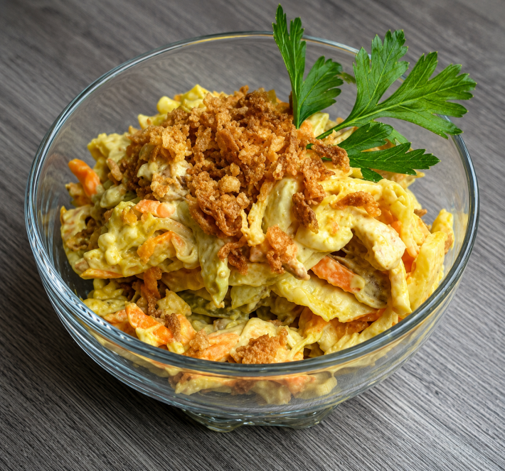 Салат «Сытный» с курицей