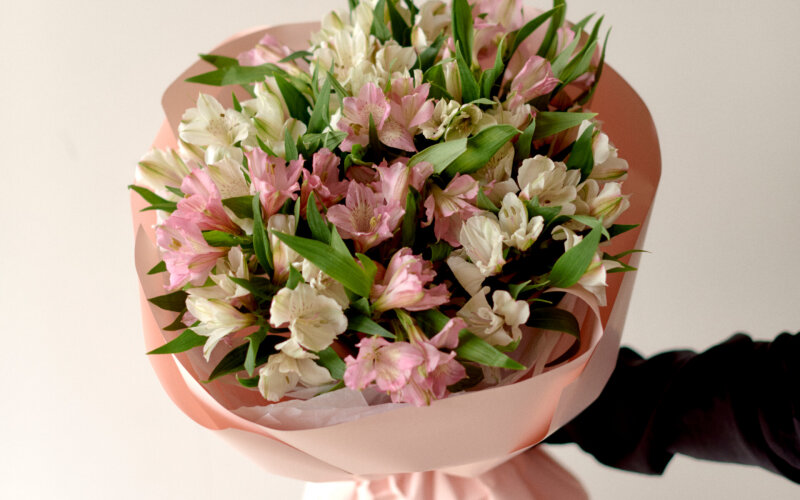 Микс альстромерий 15 шт
