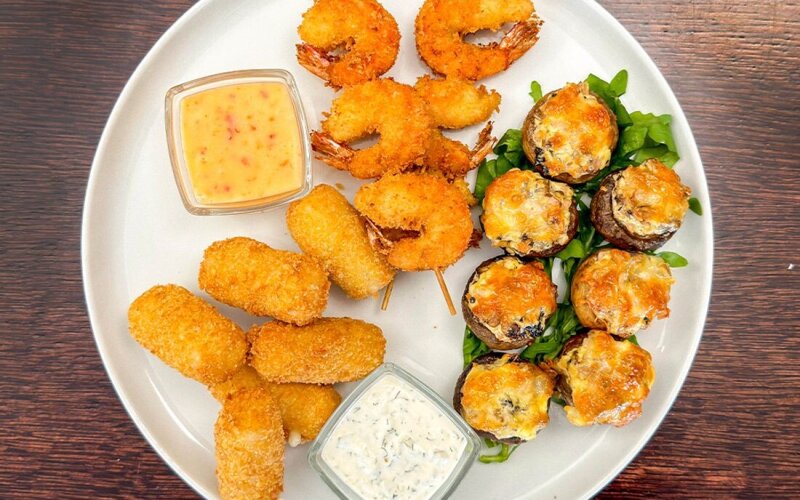 Сет из горячих закусок
