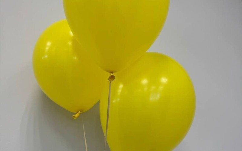 Набор шаров из 3ех шаров с обработкой и гелием