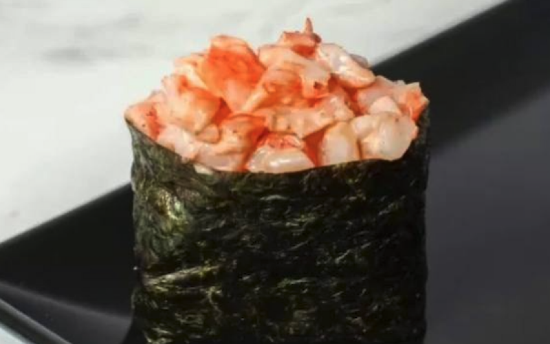 Гункан с креветками