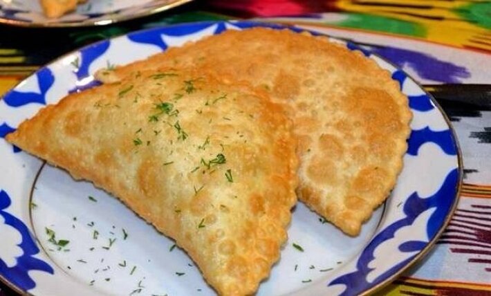 Узбекский чебурек с сыром