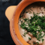 Драники в горшочке с грибным соусом