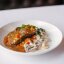 Томленая баранина с фасолью и сморчками
