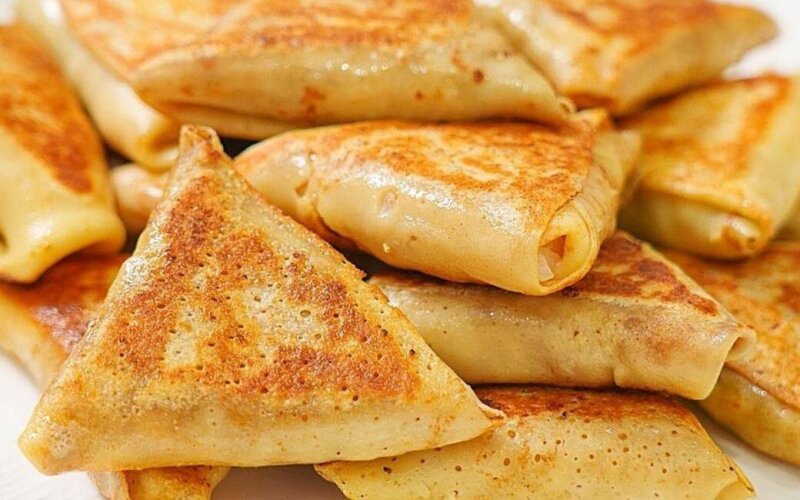 Блинчики с яблоками