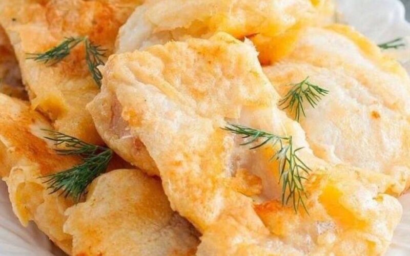 Рыба в сыре