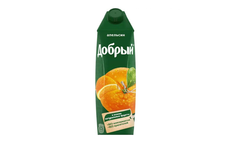 Сок добрый апельсин