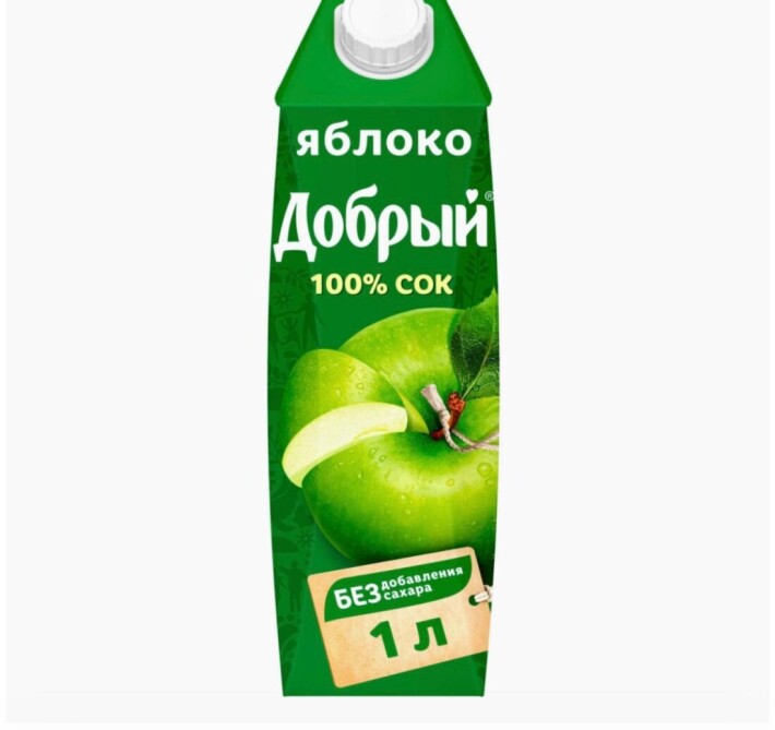 Сок добрый яблоко