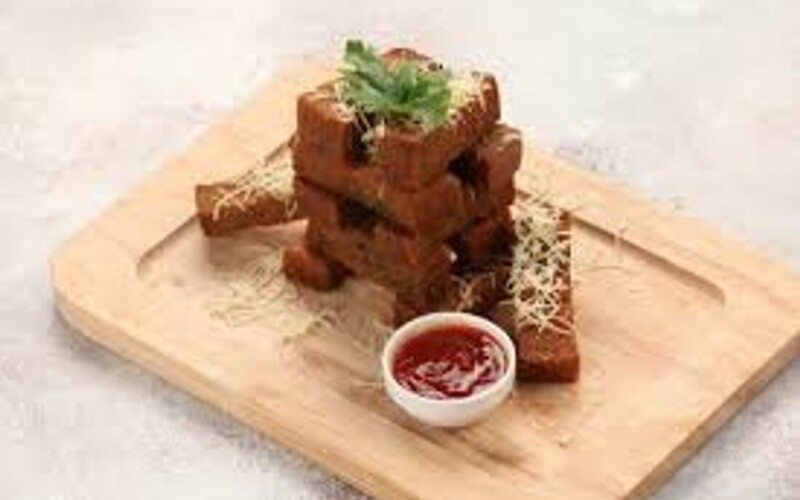 Гренки с сыром